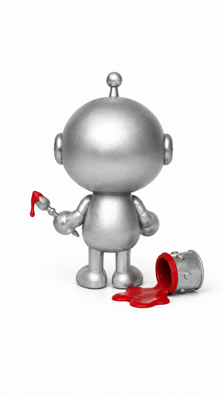 Papaco Robot Heart Michi Art Toy - Limited and numbered edition (1-100 Series)