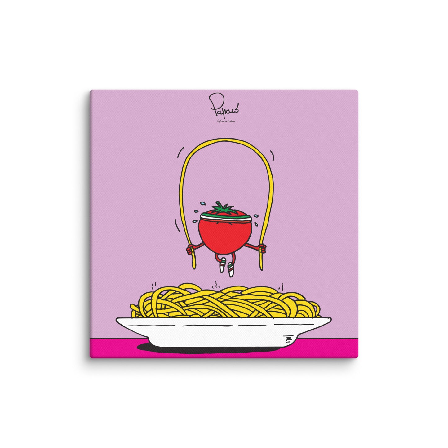 Digital print canvas Il Pomodoro Gigi