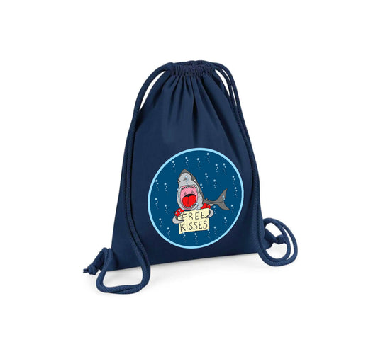 Gymsack Shark Bobo Free Kisses