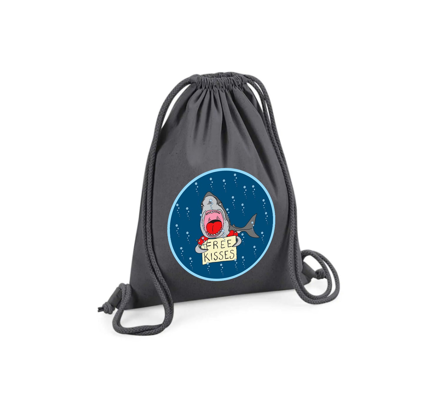 Gymsack Shark Bobo Free Kisses