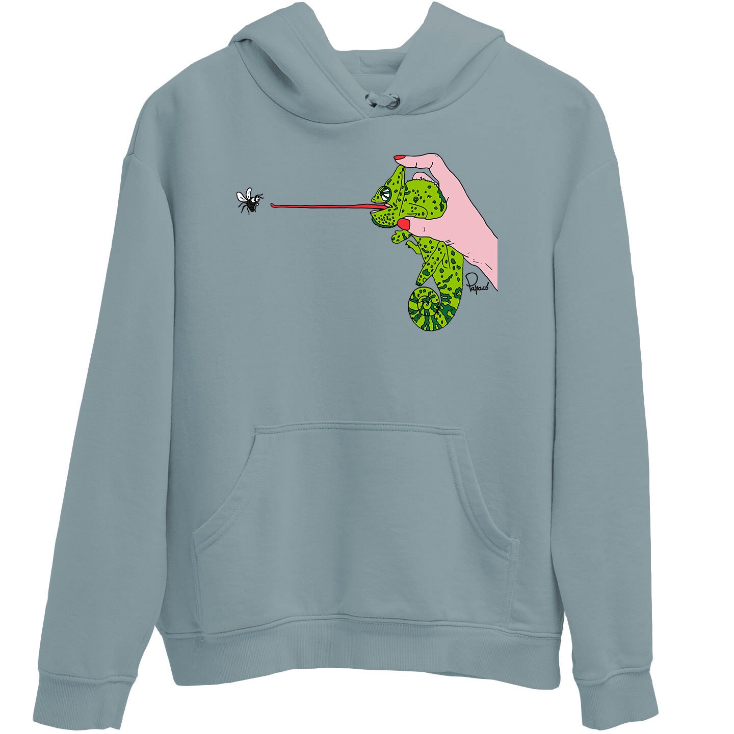 Hoodie Ettore il Camaleonte Spray