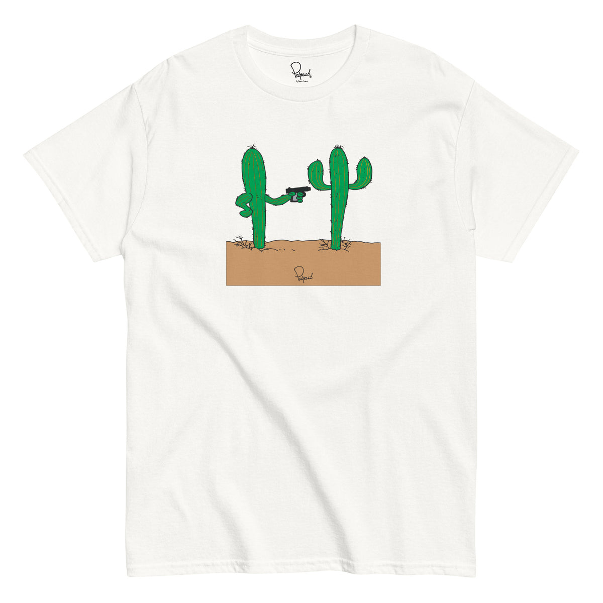 T Shirt Carlitos el Cactus – Papaco by Federico Monzani
