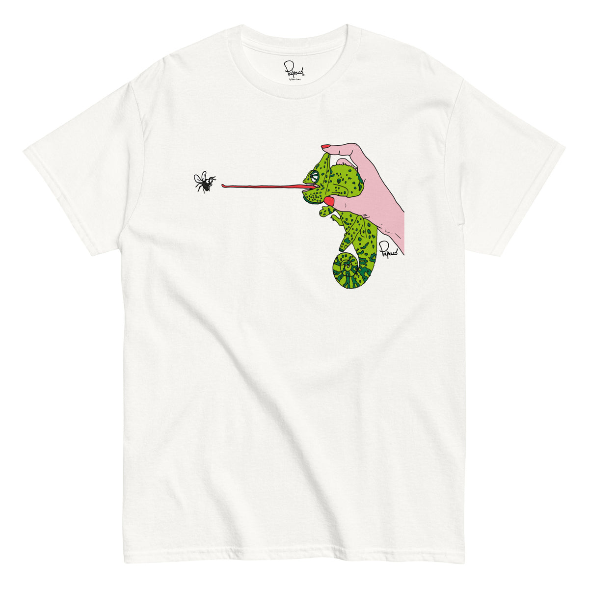 T Shirt Camaleonte Spray – Papaco by Federico Monzani