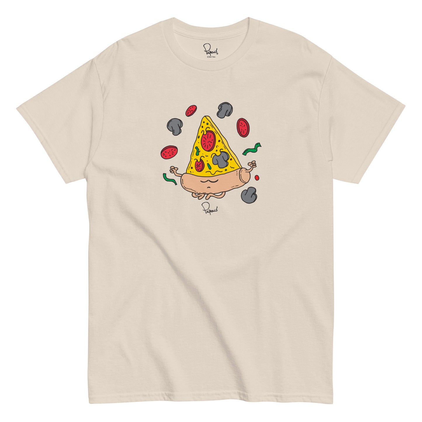 T Shirt Pizza Yoga