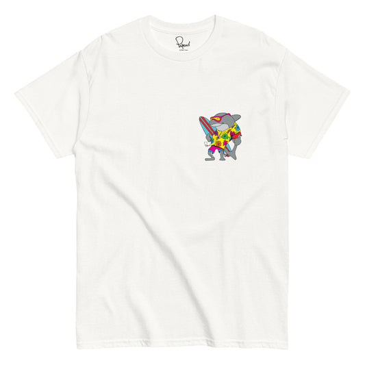T-Shirt Shark Bobo Heart Print
