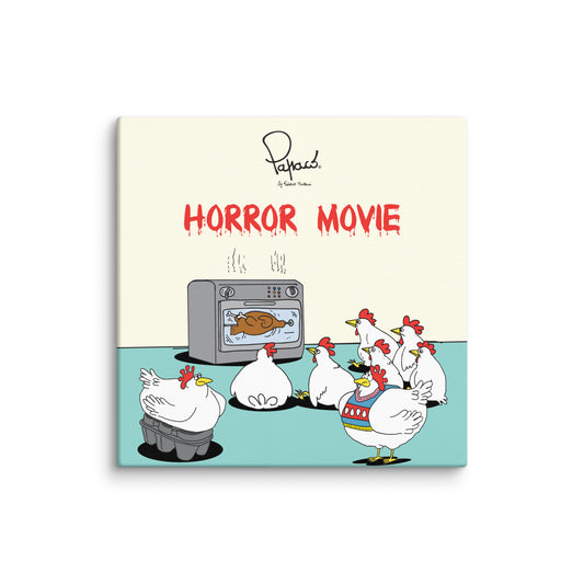 Canvas stampa digitale Horror Movie