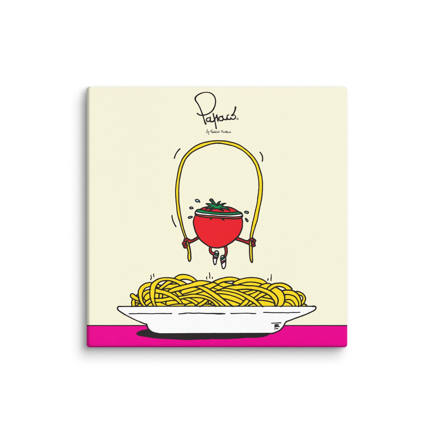 Canvas stampa digitale Il Pomodoro Gigi