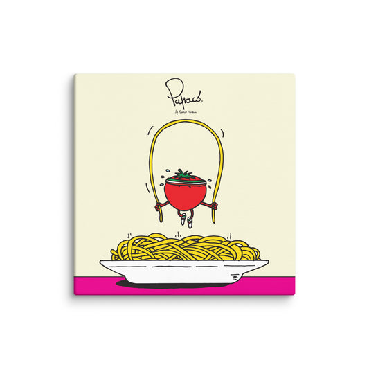 Canvas stampa digitale Il Pomodoro Gigi