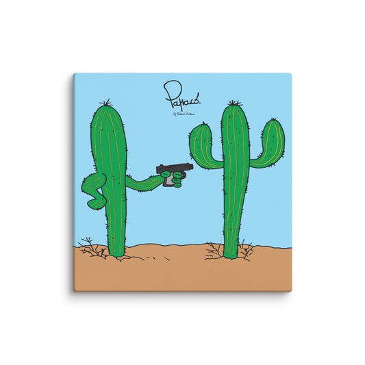 Canvas stampa digitale Carlitos el Cactus