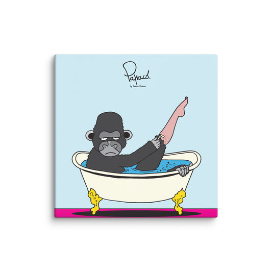 Canvas stampa digitale Anita Gorilla