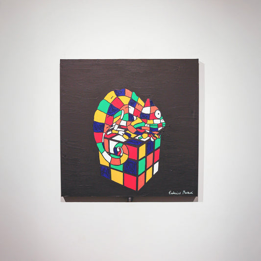 Hand-painted painting "Rubilonte"